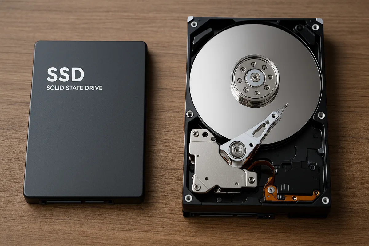 Hard disk SSD contro HDD: pro e contro che influiscono sulla velocità quotidiana