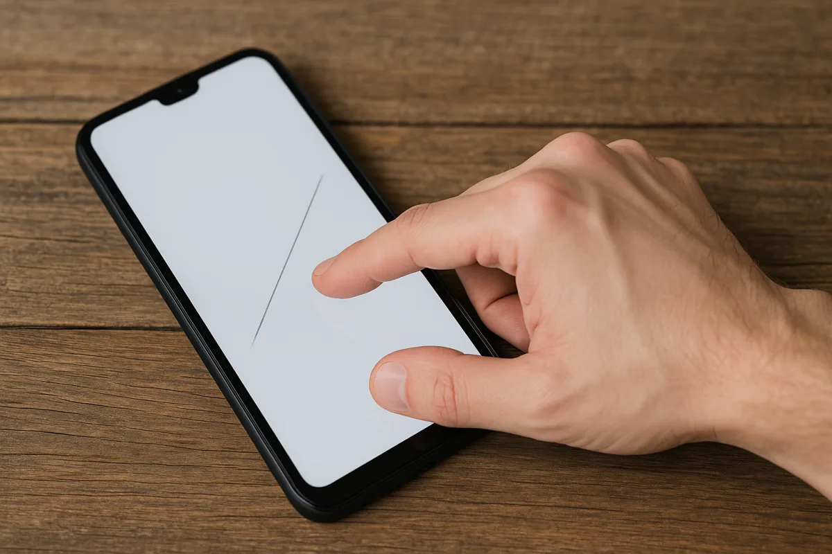 Cosa fare quando il touch screen del telefono smette di rispondere? Il test rapido che anticipa danni più gravi