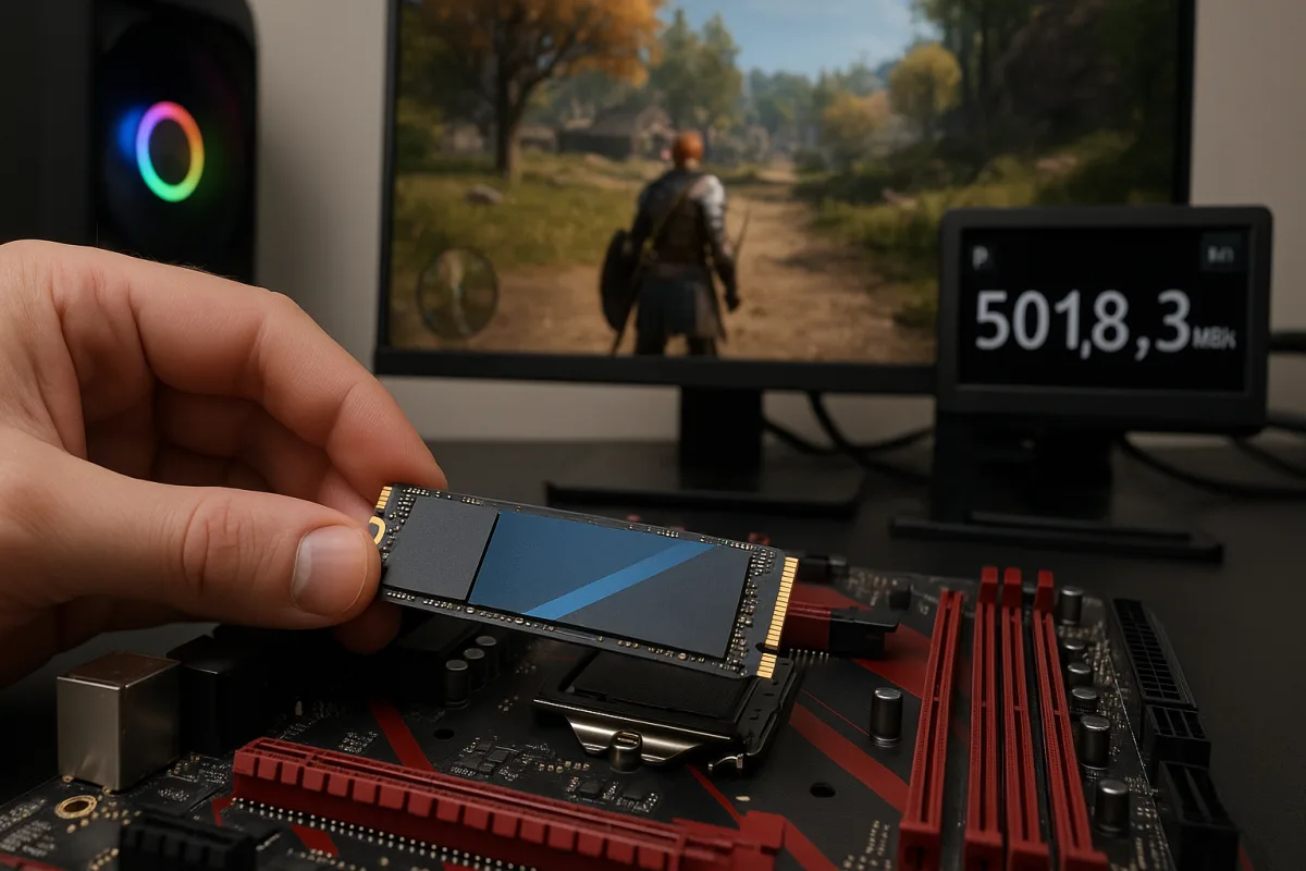 Storage NVMe veloce: i test che rivelano il vero impatto sulle prestazioni in gaming