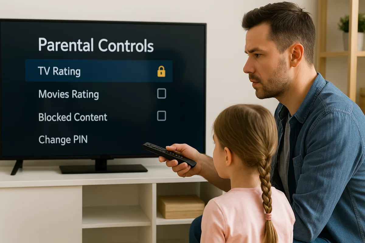 Configurare il parental control sulle smart TV: il filtro invisibile che protegge i bambini