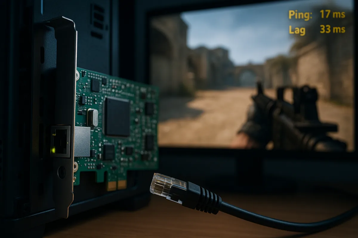 Quanto incide la scheda di rete sullo streaming? Il parametro che influisce su ping e lag