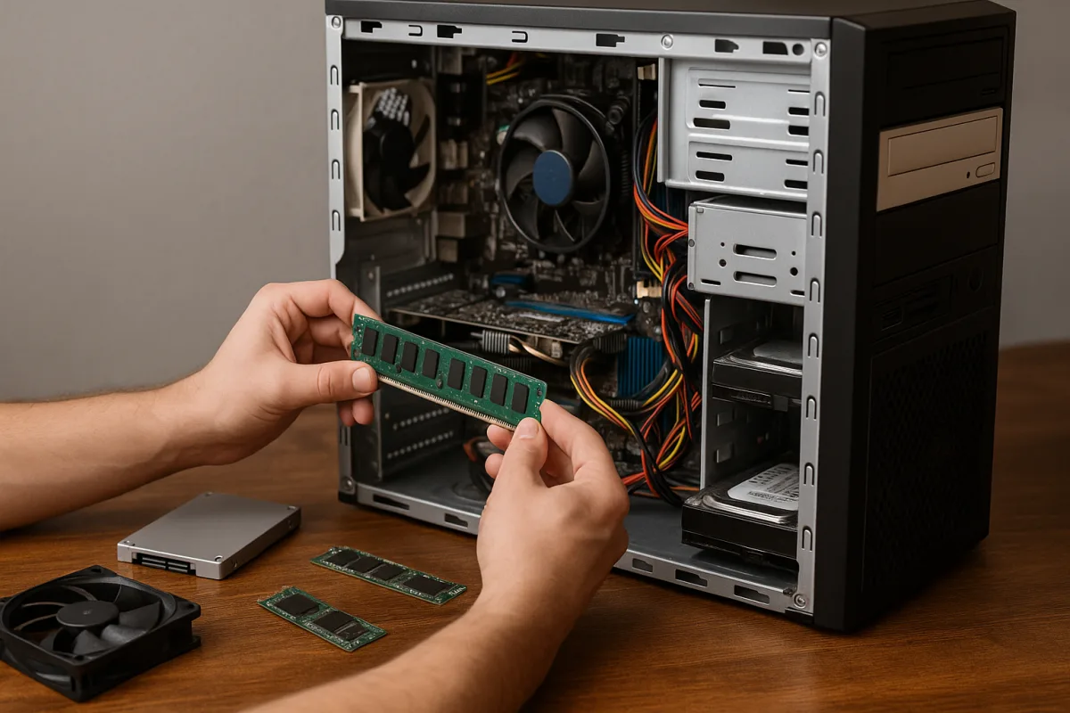 Come potenziare un vecchio desktop: upgrade hardware che allungano la vita del PC