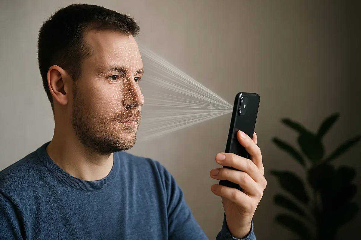 Sbloccare il telefono con il volto: quanto è sicura la funzione sugli smartphone moderni