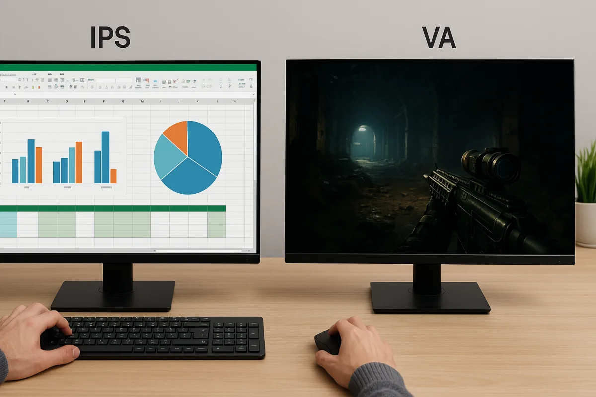 È meglio un monitor IPS o VA per lavoro e gioco? Le differenze pratiche che cambiano l’esperienza
