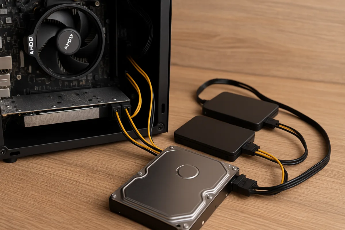 Come collegare correttamente più dischi al PC: l’ordine che velocizza l’avvio