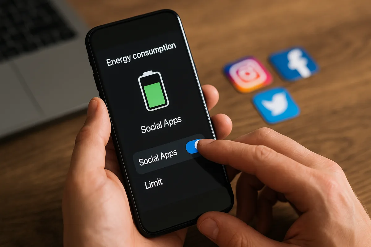 Limitare il consumo energetico delle app social: il settaggio che incide sulle ore di autonomia
