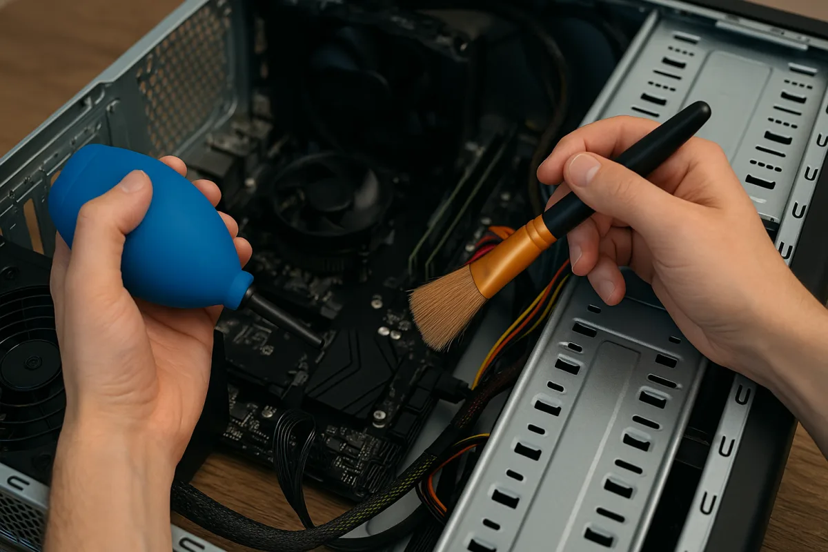 Come pulire i componenti interni del PC senza danneggiarli: gli strumenti più sicuri